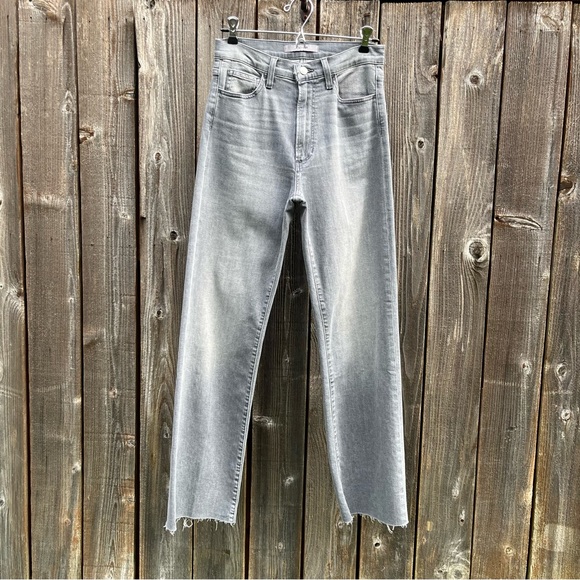 Joe’s collection FEBE gray high rise wide leg jeans size 27 - Picture 1 of 15